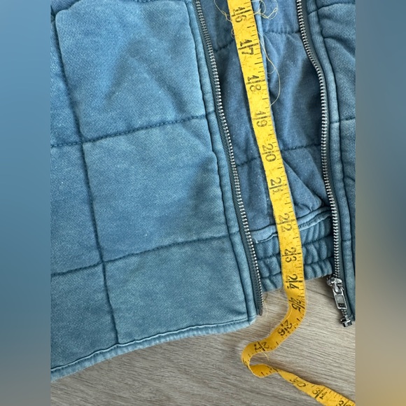 Blue Quilted Jacket - Picture 3 of 6